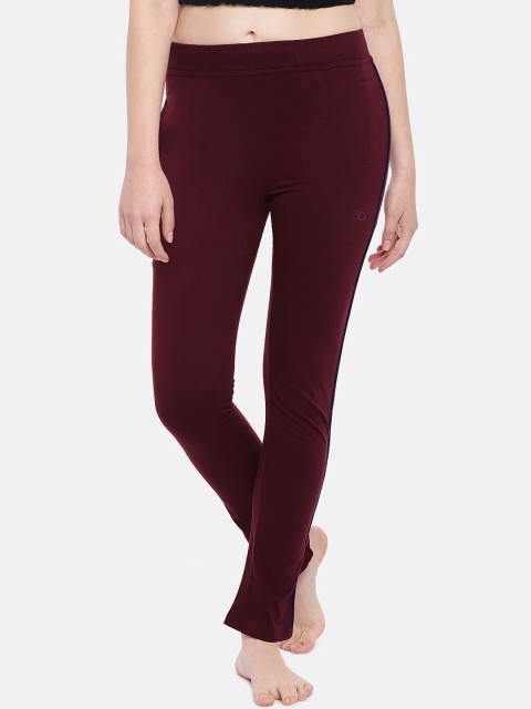 

Sweet Dreams Women Burgundy Solid Lounge Pants