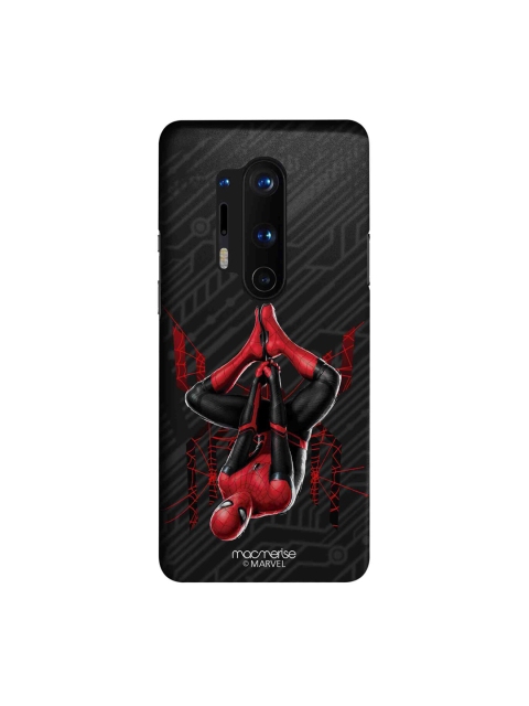 

macmerise Black & Red Marvel Comics Spiderman Tingle OnePlus 8 Pro Back Case