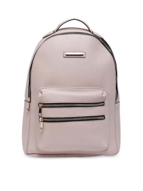 

Call It Spring Women Cream-Coloured Solid Backpack