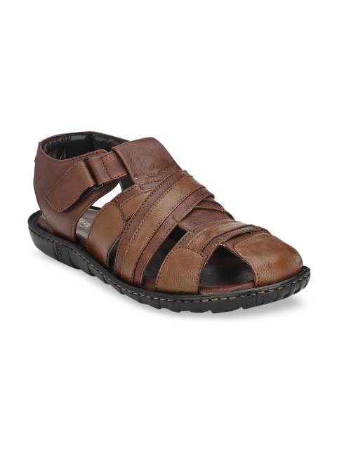 

Eego Italy Men Brown Comfort Sandals