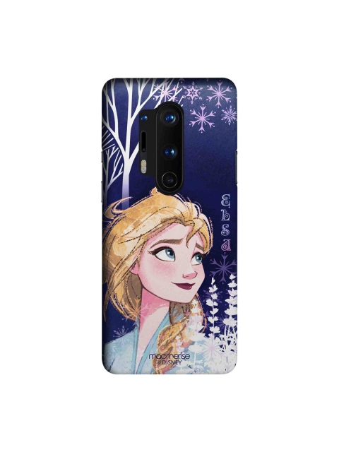 

macmerise Blue & Yellow Disney Strong Elsa OnePlus 8 Pro Back Case