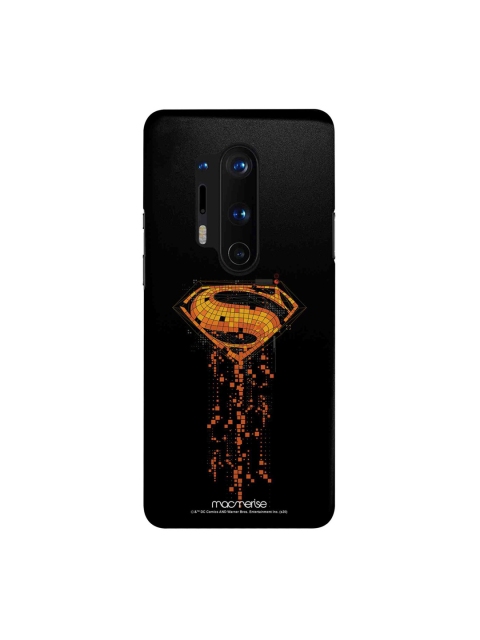

macmerise Black & Yellow DC Comics Superman Mosaic OnePlus 8 Pro Back Case