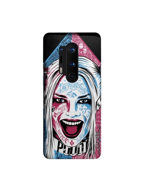 

macmerise Pink & White DC Comics Wicked Harley Quinn OnePlus 8 Pro Back Case