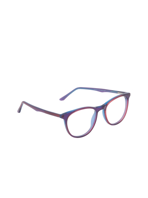 

VAST Unisex Transparent Solid Full Rim Round Frames ANTIGLARE_17029