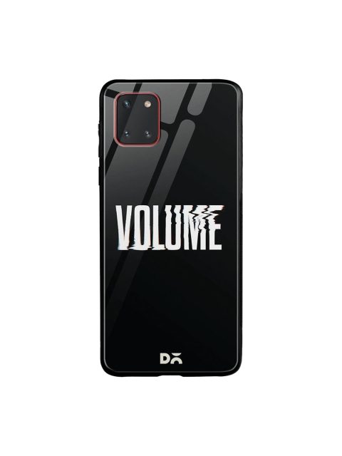 

DailyObjects Black & White Max Volume Samsung Galaxy Note 10 Lite Shock Absorbent Glass Case
