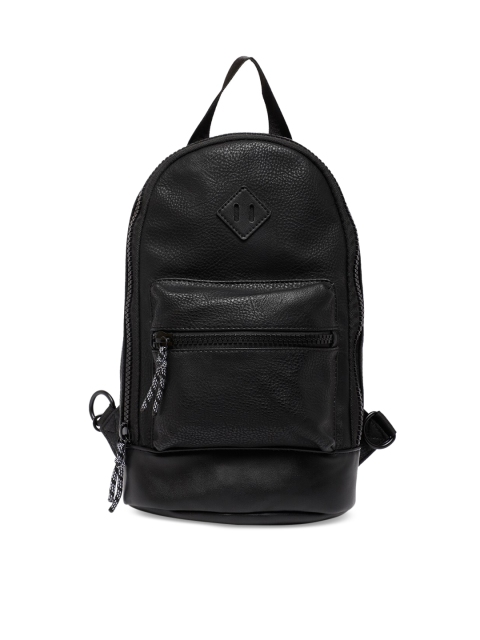 

Call It Spring Men Black Solid Backpack