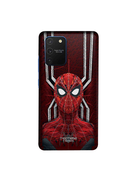 

macmerise Red & White Marvel Comics Spidey Stance Samsung Galaxy S10 Lite Back Case