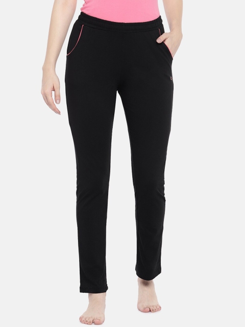 

Sweet Dreams Women Black Solid Lounge Pants
