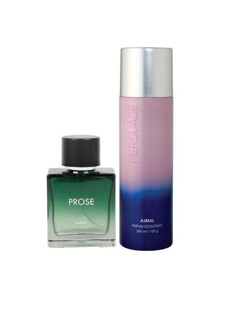 

Ajmal Set of EDP & Deodorant, Transparent
