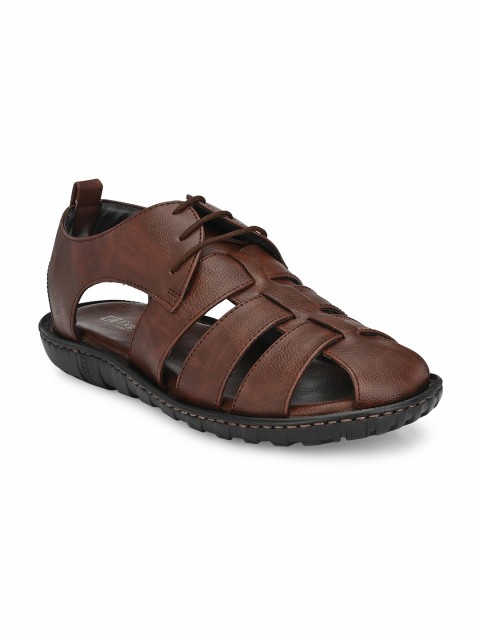 

Eego Italy Men Brown Comfort Sandals