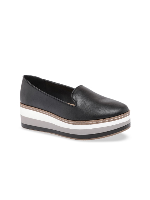 

Call It Spring Women Black Solid Pumps