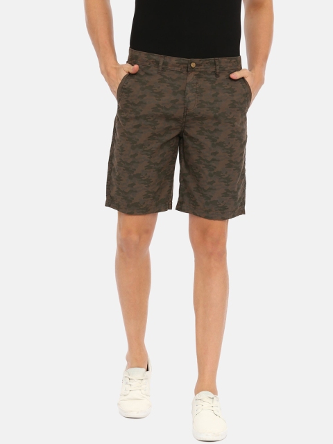 

Classic Polo Men Green Printed Regular Fit Regular Shorts