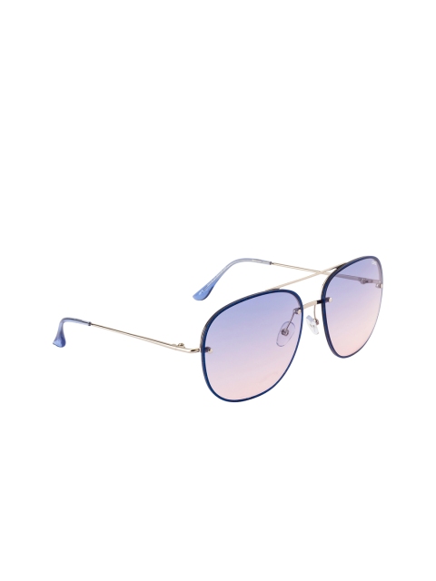 

I DEE Unisex UV Protected Aviator Sunglasses IDEE-S2476_C2, Blue