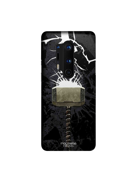 

macmerise Black & White Marvel Comics The Thunderous Hammer OnePlus 8 Pro Back Case