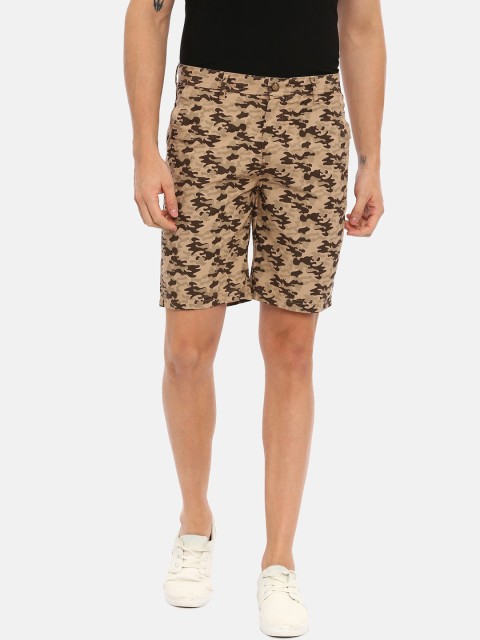 

Classic Polo Men Brown & Beige Printed Regular Fit Regular Shorts