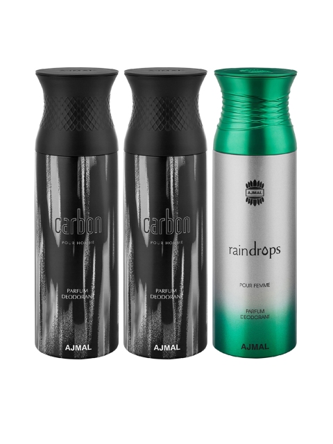 

Ajmal Unisex Set of 3 Deodorants, Multi