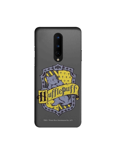 

macmerise Grey & Yellow Crest Hufflepuff OnePlus 8 Back Cover