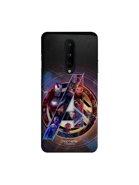 

macmerise Black & Red Avengers Infinity World OnePlus 8 Back Cover
