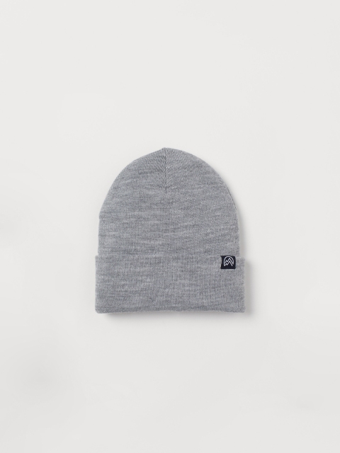 H&M Boys Grey Text-Embroidered Hat