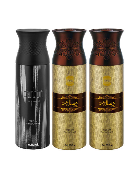 

Ajmal Unisex Set of 3 Deodorant, Multi