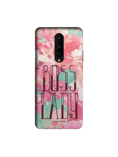 

macmerise Pink & Green Boss Lady OnePlus 8 Back Cover