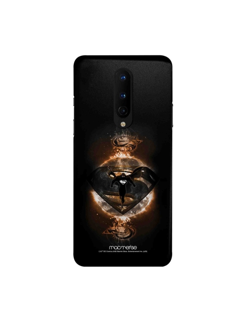 

macmerise Black & Yellow DC Comics Superman Rage OnePlus 8 Back Case