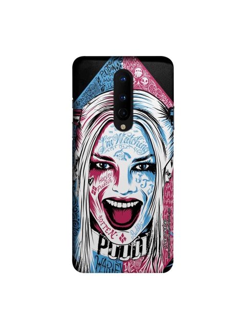 macmerise Pink & White DC Comics Wicked Harley Quinn OnePlus 8 Back Case
