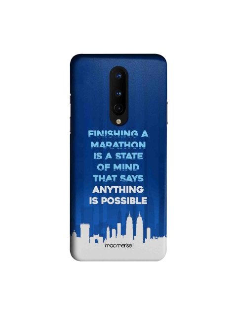 

macmerise Blue & White Anything Is Possible OnePlus 8 Back Cover
