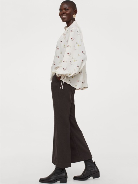 

H&M White A-line blouse