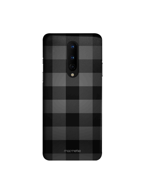 

macmerise Blue & Black Checkmate OnePlus 8 Back Case