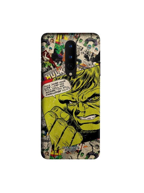 

macmerise Green & Grey Comic Hulk OnePlus 8 Back Cover