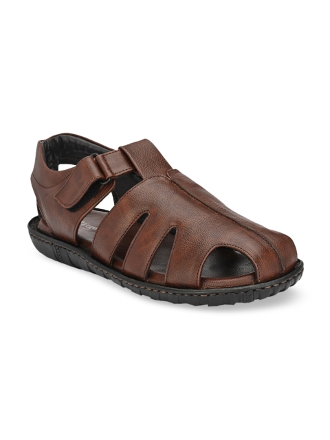 

Eego Italy Men Brown Solid Fisherman Sandals