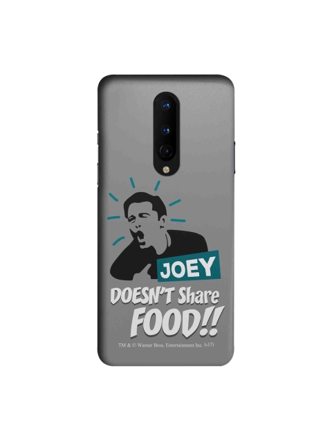 

macmerise Grey & Black Friends Joey Doesnt Share Food OnePlus 8 Back Case