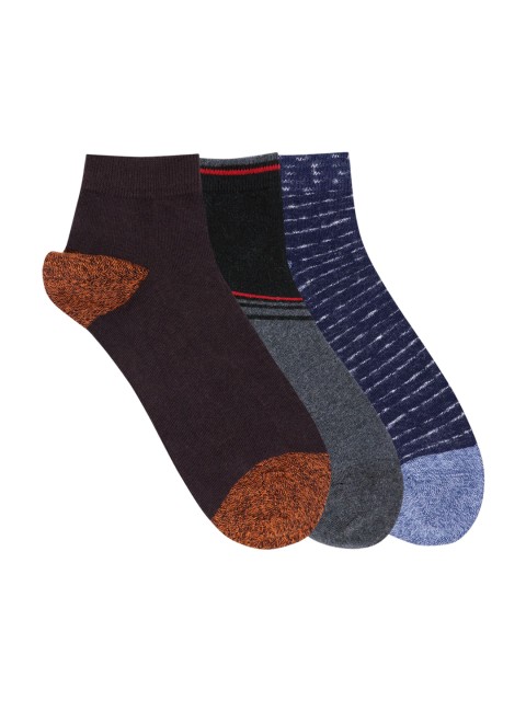 

Mustang Men Pack Of 3 Assorted Above Ankle-Length Socks