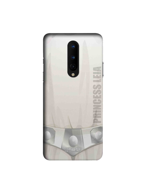 

macmerise Beige & Grey Attire Leia OnePlus 8 Back Cover