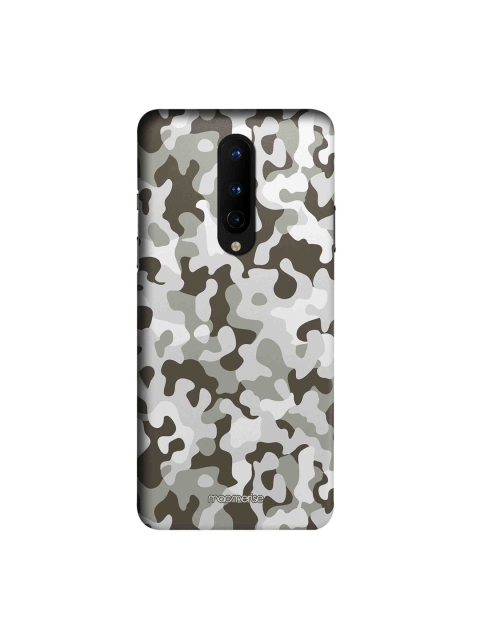 

macmerise Olive Green & Grey Military OnePlus 8 Back Cover