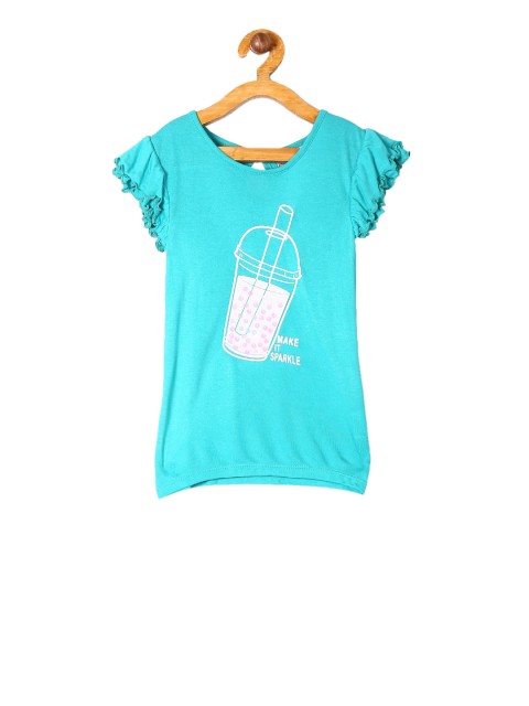 

Cherokee Girls Green Sequined Top