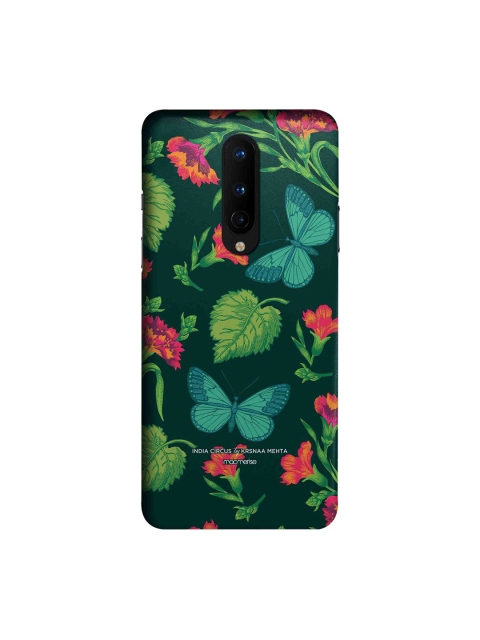 

macmerise Green & Pink Butterfly Effect OnePlus 8 Back Case