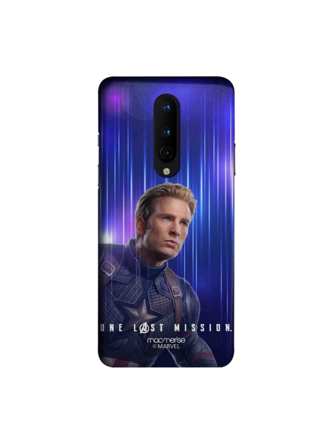 

macmerise Blue & Beige One Last Mission OnePlus 8 Back Cover