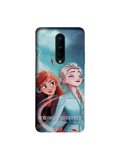 

macmerise Blue & Orange Disney Snow Queen OnePlus 8 Back Case