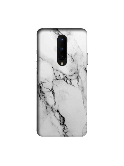 

macmerise White & Black Marble White Luna OnePlus 8 Back Cover