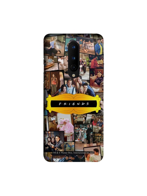 

macmerise Beige & Yellow Friends Collage OnePlus 8 Back Cover