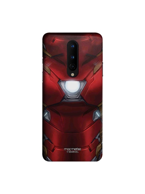 

macmerise Red & Grey Marvel Comics Suit Up Ironman OnePlus 8 Back Case