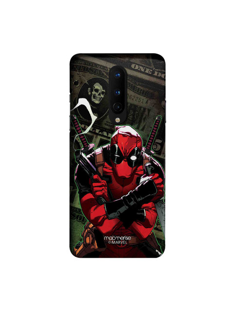 

macmerise Red & Black Marvel Comics Deadpool Dollar OnePlus 8 Back Case