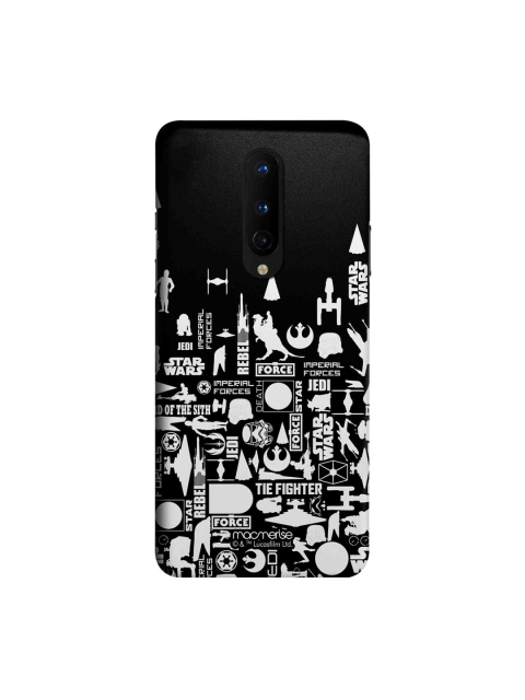 

macmerise Black & White Star Wars Era OnePlus 8 Back Case, Multi