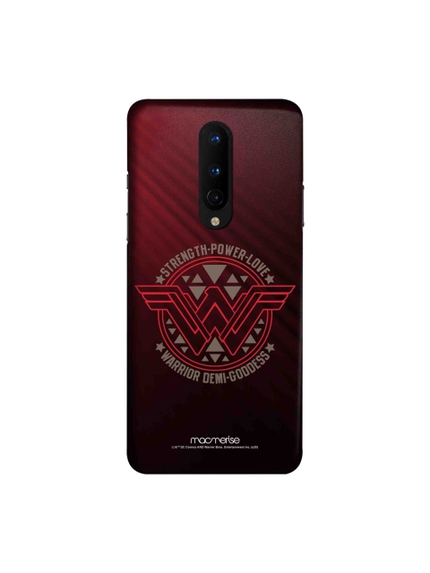 

macmerise Red & Grey Wonder Woman Stamp OnePlus 8 Back Case