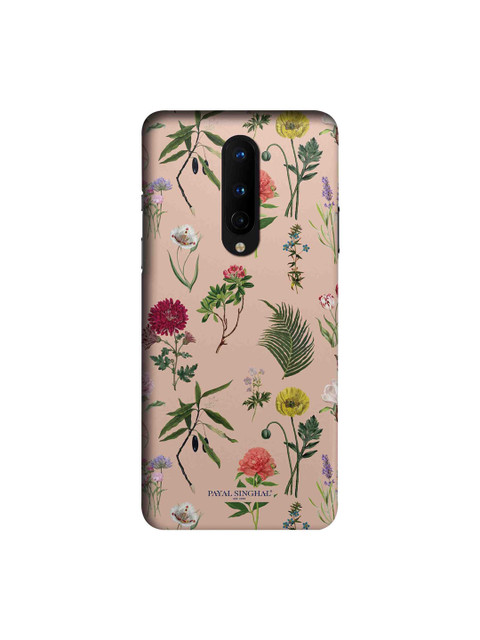 

macmerise Beige & Green Payal Singhal Bageecha OnePlus 8 Back Cover
