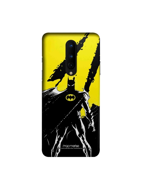 

macmerise Black & Yellow Bat On The Lookout OnePlus 8 Back Cover