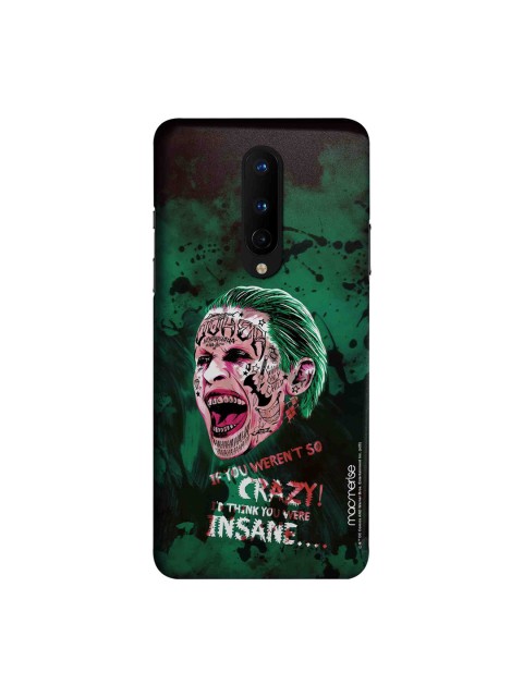 

macmerise Green & Black Crazy Insane Joker OnePlus 8 Back Cover