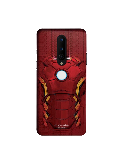 

macmerise Red Marvel Comics Suit of Armour OnePlus 8 Back Case